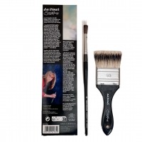 Softening & blending brush set, oliemaling, da vinci Softening & blending brush set, oliemaling, da vinci